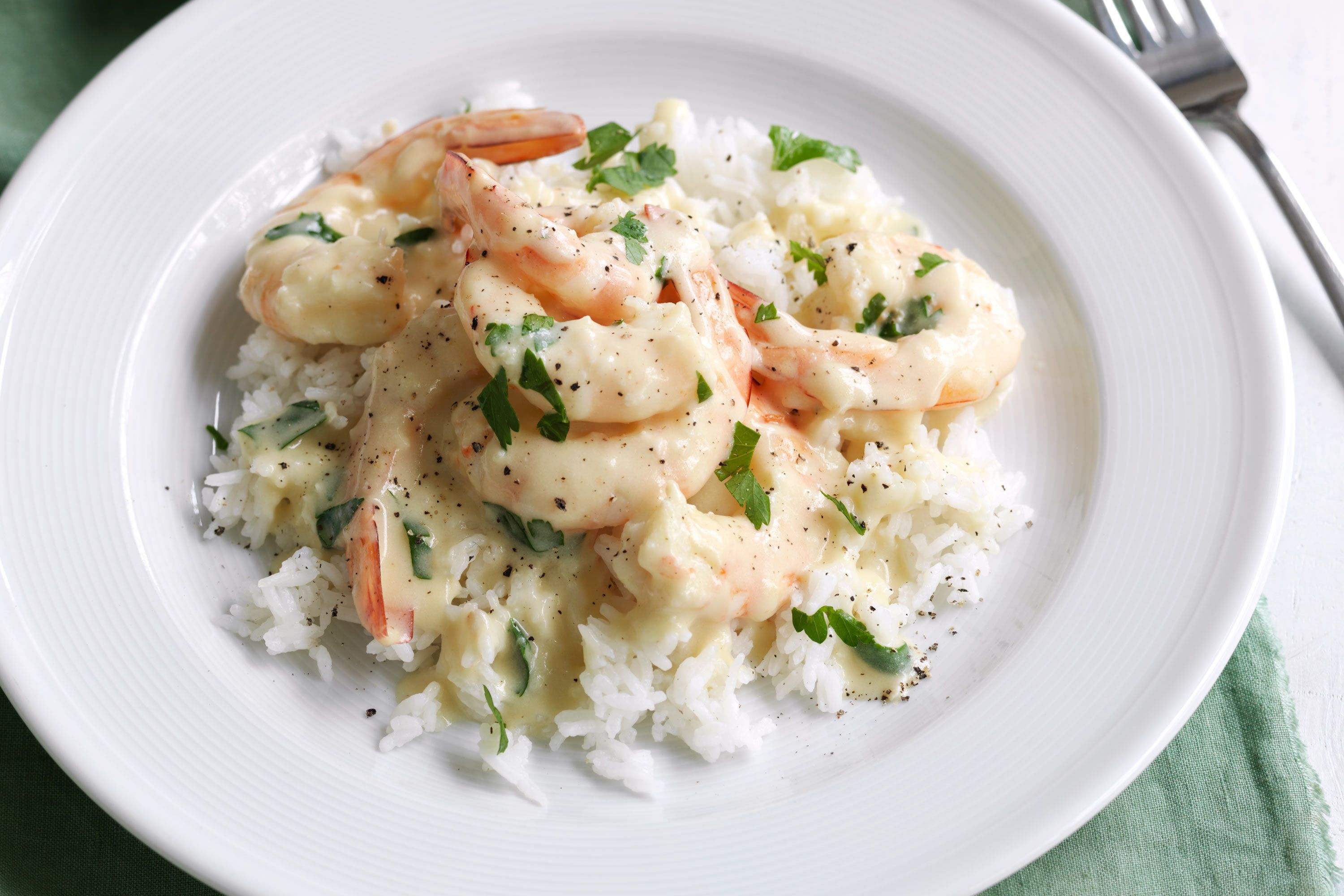 Creamy Garlic Shrimp